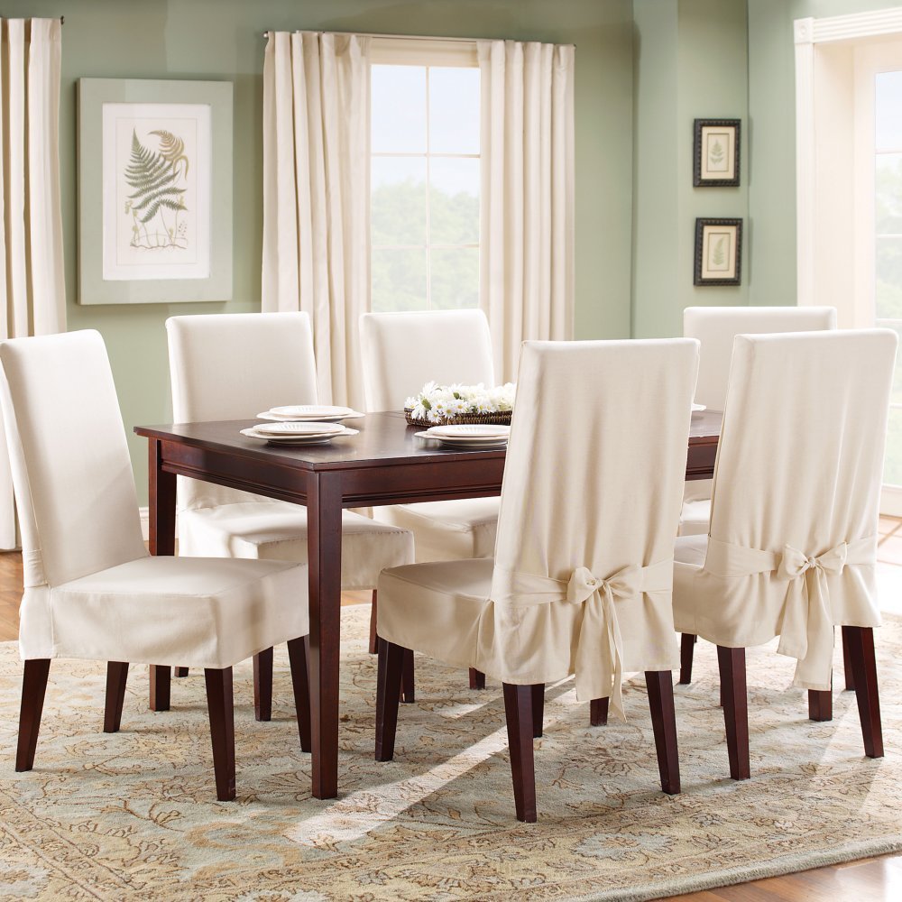 wooden dining chair covers