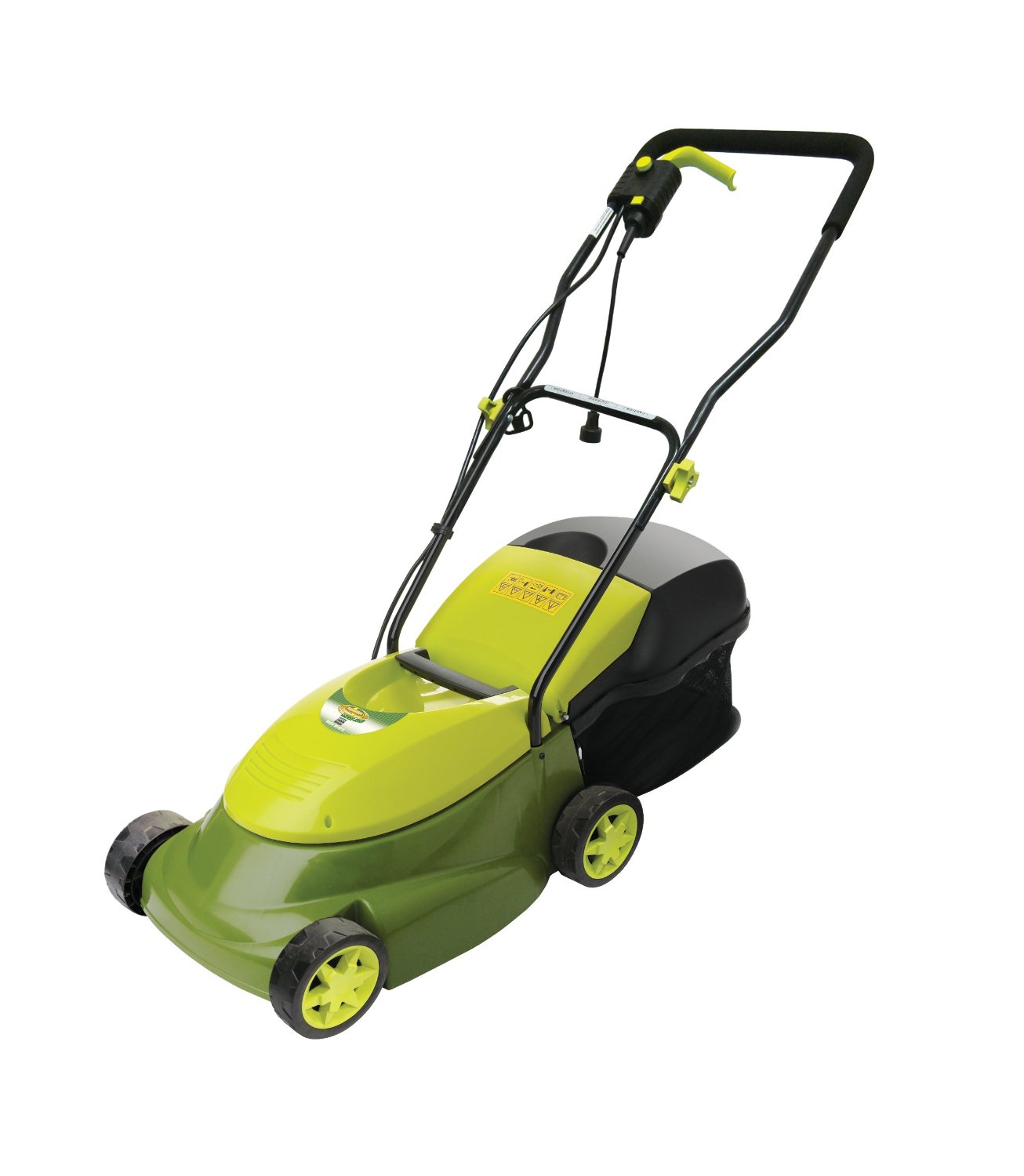 Sun Joe MJ401E Mow Joe 14-Inch 12 Amp Electric Lawn Mower With Grass ...