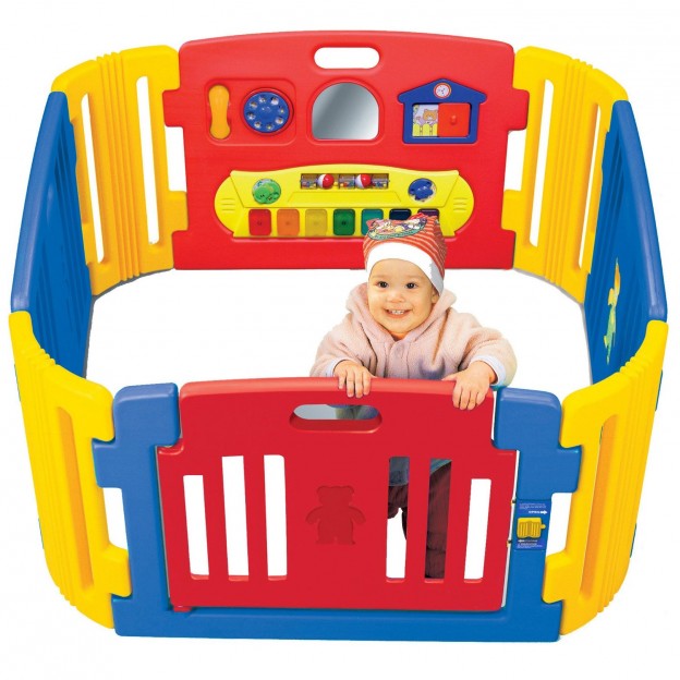 friendly toys little playzone with electronic lights and sounds