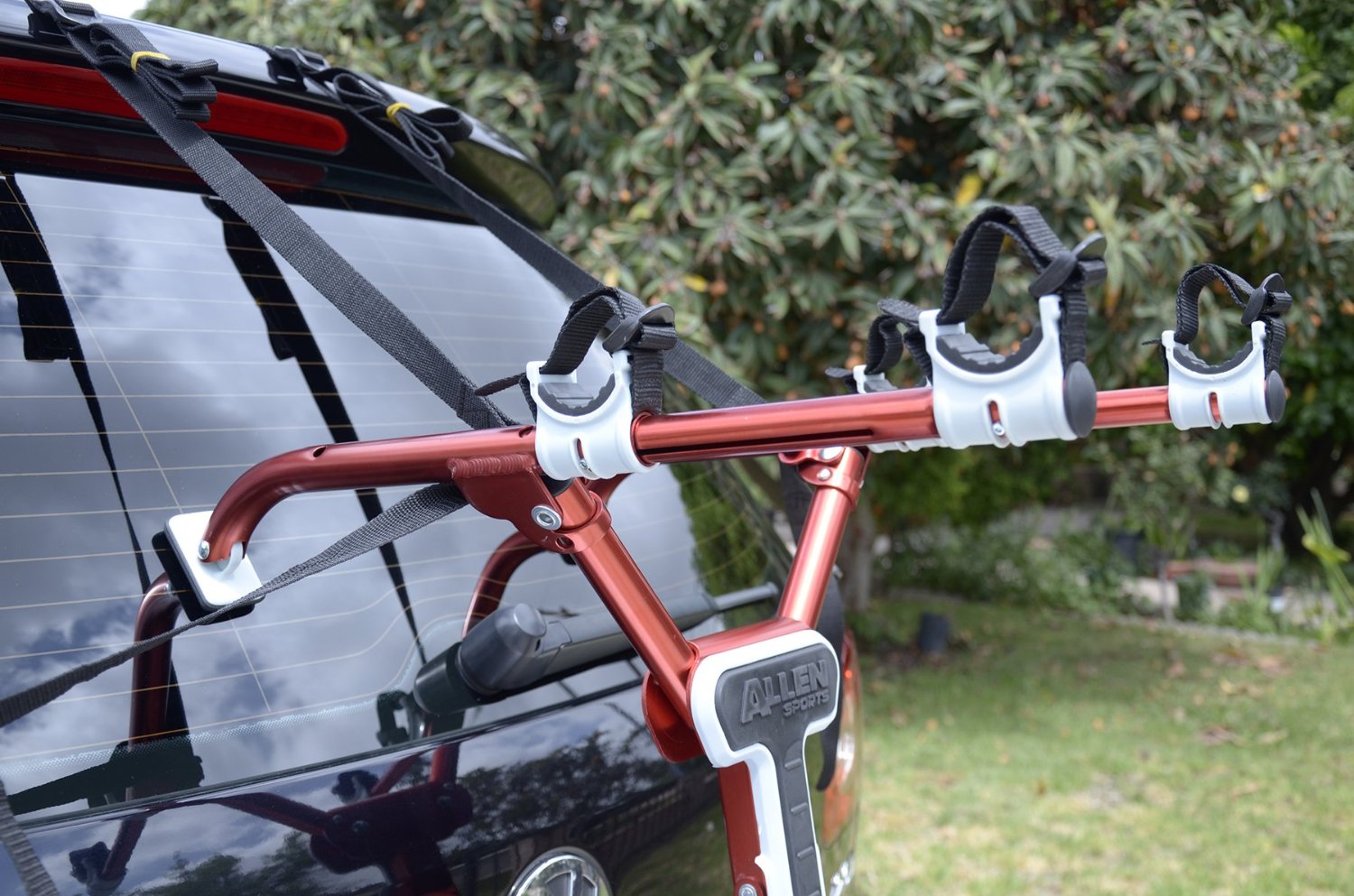 2 bike trunk mount rack