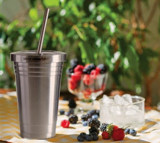 Stainless Steel Tumbler With Straw - Ideal Choice For Busy Life On The 