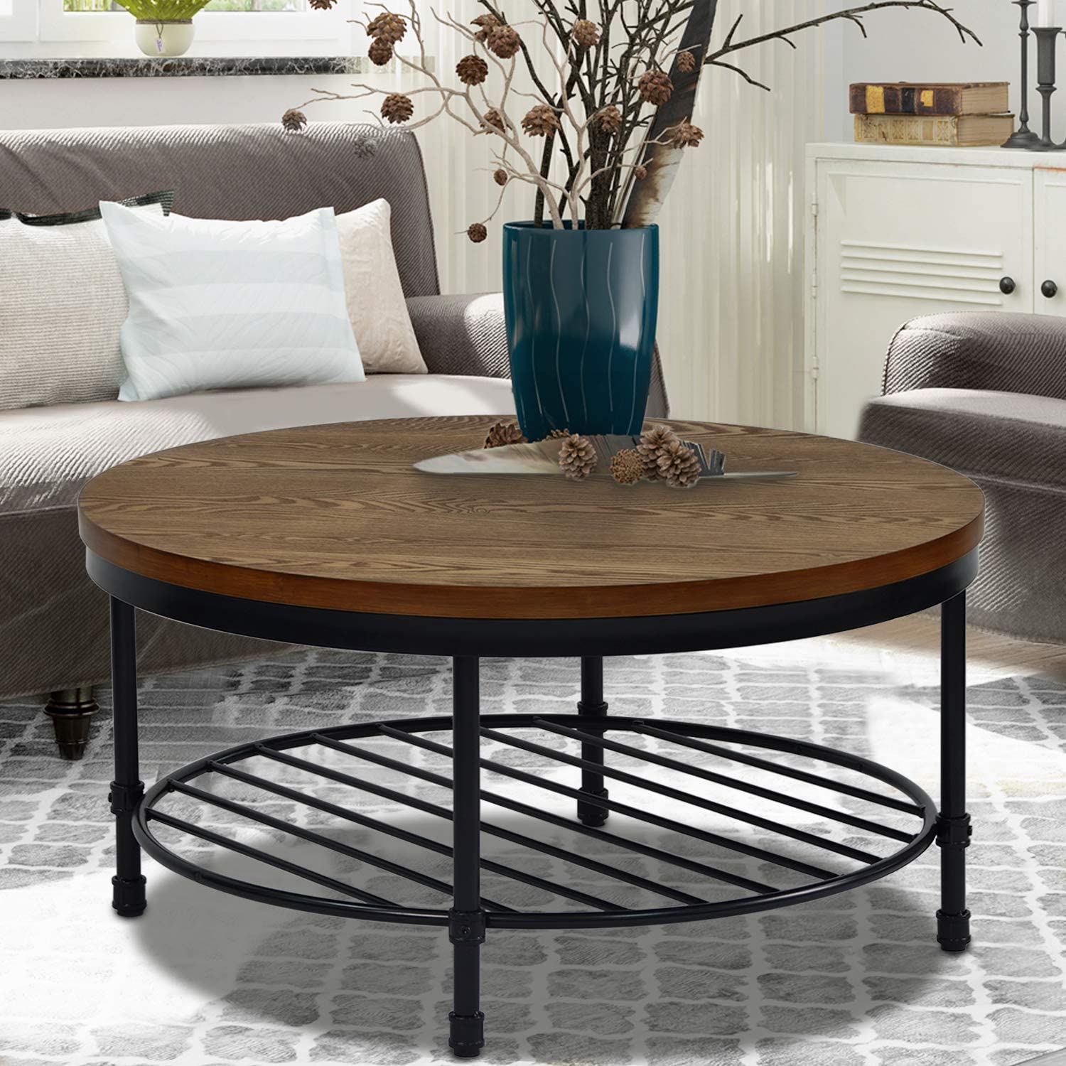8 Best Wrought Iron Coffee Tables Iron Legs For A Strong Structure