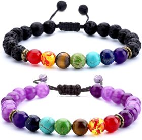 Explore Inner Balance and Fashion Charm: Top Beaded Chakra Bracelets for Women